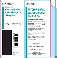 Acyclovir Suspension, 200 mg/5 mL